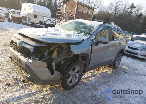 2020 Toyota Rav4 Hybrid Xle из США, поврежденный, VIN 2T3RWRFV1LW047549